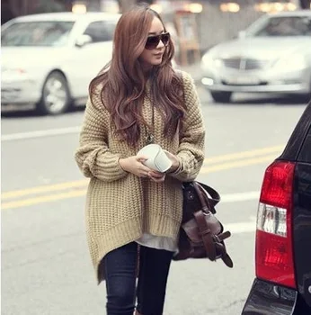 Nauja pavasario/rudens moteriški drabužiai, moteriški megztiniai vienas dydis megztų drabužių rudens drabužių wome kailis