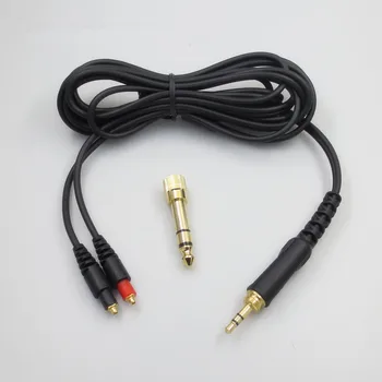 Taikoma Shure SRH1440 SRH1540 SRH1840 Ausinių laidą MMCX sąsaja garso kabelis 6.5 MM srieginis adapteris