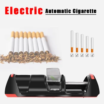 Elektrinis Automatinis Cigarečių Valcavimo Mašinos 8mm ES Plug Tabako Priedai Dūmų Accesoires Dovana Vyrams Žolių Dūmų