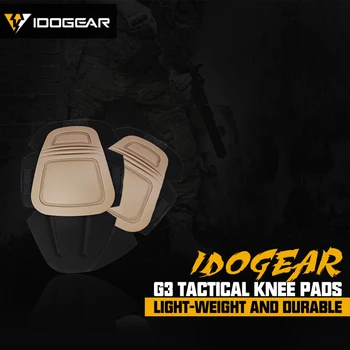 IDOGEAR G3 Apsauginės Pagalvėlės DP Stiliaus antkelius Nustatyti Kovoti kelnes Taktinis Airsoft Įranga, Įrankių