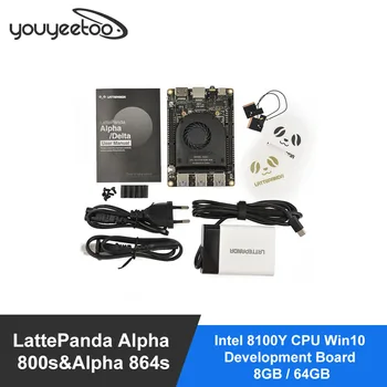 Smartfly LattePanda Alfa 800s&Alfa 864s-Intel 8100Y CPU Win10 Plėtros Taryba 8GB / 64GB latte-panda delta