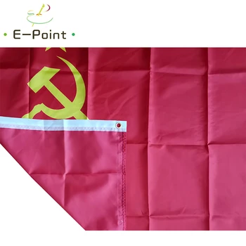 SSRS Vėliavos Komunistinės Sovietų Sąjungos Plaktukas 2ft*3ft (60*90cm) 3ft*5ft (90*150cm) Dydis Kalėdų Dekoracijas Namų Vėliavos Banner