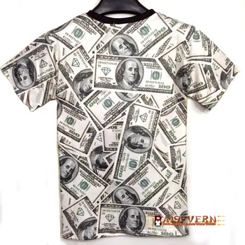 Juokinga 2020 metų Vasaros Mados Moterų/Vyrų T-shirt Pinigų Dolerio Spausdinimo O-kaklo Novely 3d Marškinėliai Topai Marškinėliai, Unisex Viršuje Tees