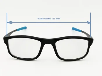 SL013 TR90 sporto recepto akinius lengvas sportas akiniai su reguliuojamu anti-slip dirželis futbolo akiniai