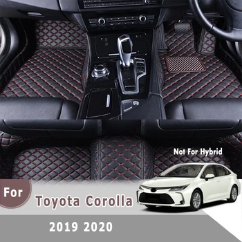 Dešinėje pusėje Automobilių Kilimėliai Toyota Corolla E210 210 2019 2020 Užsakymą Kilimų Auto Reikmenys, Stabdžių purvinas Vandeniui atsparus Dangtis