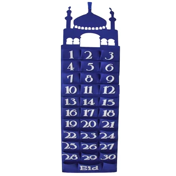 Jaučiausi Eid Mubarakas Ramadanas Kareem Mečetė Atgalinės Atskaitos Kalendorius Vaikiškų Pateikti 2