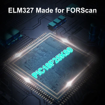ELM327-V1.5 HS MS-GALI numatyti FORScan Pro Automobilio Skenavimo Priemonė Ford Paslėptas Funkcija Programavimo OBD2 Diagnostikos Skaitytuvo