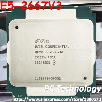 Originalus Intel Xeon PS Versija E5-2667V3 QEYA E5 2667 V3 CPU 2.90 GHz 8-Core 35M E5 2667V3 LGA2011-3 procesorius E5-2667 V3