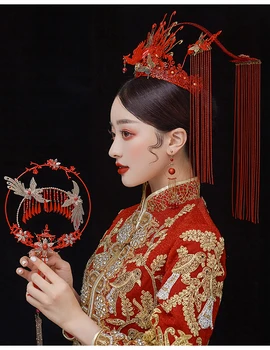 HIMSTORY Kinijos Tradicinės Hairwear drugelis 