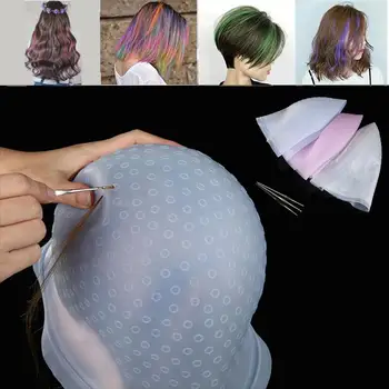 Profesinės Silikono Daugkartinio naudojimo Plaukų Dažymo Paryškinimas Dažų Bžūp Glaistant Išvertimo su adata Plaukų Dažai Color Įrankiai