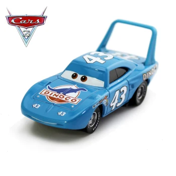 Disney Pixar Cars 2 Metalo Lydinio, Nr. 43 Karalius DINOCO Automobilio Modelį Berniukas Švietimo Žaislas Vaikams, Gimtadienis, Kalėdos, Dovanų Brinquedo