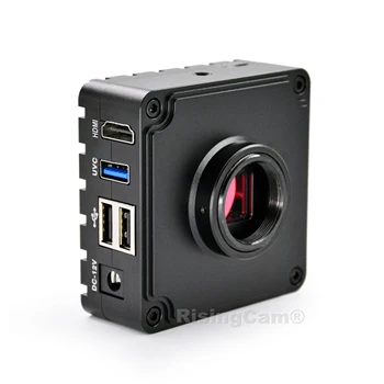 Naujas 4K Ultra HD 60fps HDMI suderinama ir USB išėjimas pramonės mikroskopo vaizdo kamera SONY 4K imx226 jutiklis