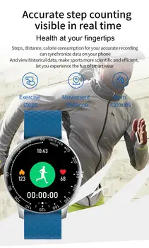 BingoFit Samrt Žiūrėti Sveikata Stebėti Širdies ritmo Monitorius Fitneso Apyrankės Sporto Sekimo H30 Vandeniui 