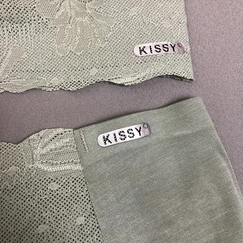 Kissy Platinum Apatiniai Originali Produkto Push up Seemless Nėrinių Apatinius Kieta Sporto MOTERŲ Liemenėlė Dovanų Rinkinys