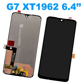 Originalus G7 XT1962 LCD Motorola Moto G7 Galios Ekranas XT1955 LCD G7 Plius XT1965 Jutiklinis Ekranas skaitmeninis keitiklis G7 Žaisti LCD Replaceme