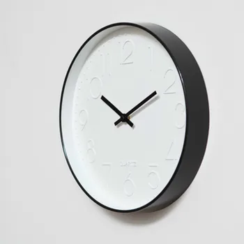 Namo Sienos Laikrodis Kambarį Trumpas, Moderni Garso Išjungimo Silent Kvarcas Laikrodžio Originalumą Šiaurės Europos Turo Laikrodžiai Laikrodžiai