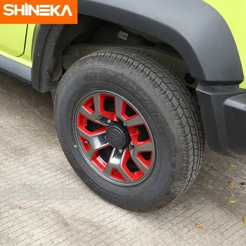 SHINEKA Automobilio lipdukas, Skirtas Suzuki Jimny JB74 2019+ Automobilio Rato Stebulė Apdailos Dangtelį Lipdukai Suzuki Jimny 2019+ Automobilio Stiliaus