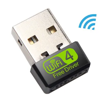 USB WiFi Adapterį) Lan 150Mbps Wi-Fi Adapteris PC MT7601 USB, Ethernet, WiFi Dongle 2.4 G 5G Tinklo plokštė Antena, 