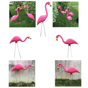 Tikroviška Pink Flamingo Papuošalai Rožinė Paukščių Statula Sodo Tvenkinys Šalis