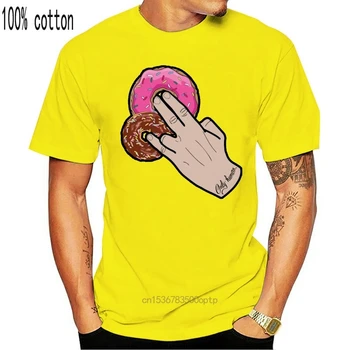 Vyrai Juokingi Marškinėliai Mados marškinėlius Dunkin Donuts Tik Žmogaus Rankos Moterys t-shirt