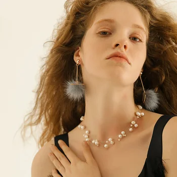 Natūralūs gėlavandenių perlų vėrinį moterų Baroko Perlai 4-8mm 5 Eilučių Bohemijos Rankų darbo Papuošalai Mados 2020 cauuev