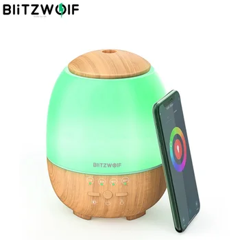 BlitzWolf BW-FUN3 Wi-Fi eterinis Aliejus Difuzoriaus Ultragarso Aromaterapija Drėkintuvas APP Kontrolės Namuose Kontrolės 7 Spalvinga Šviesos