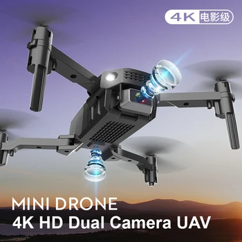 R16 Mini Drone 4K Profesional Kamera HD Wifi FPV Nepilotuojamų ORO Slėgio Fiksuotas Aukštis Keturias Ašis Rc Sraigtasparnis Su Kamera Dron