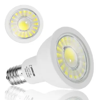 E17 LED Žibintai Lemputės R14 Atšvaitas 40 W Lemputės Šviesa 5000k 550lm Skaityti Kabinetas.Dėmesio Stalas Paroda Lempos 4Pack