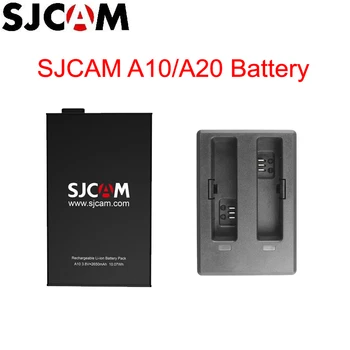 Originalus SJCAM A10/A20 Baterija 2650mAh Li-ion Papildoma Baterija atsarginę Bateriją SJCAM Reikmenys SJCAM A10 A20 Kūno Fotoaparatas