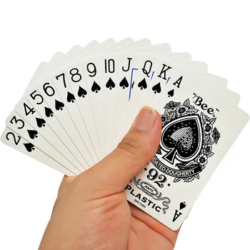 1 vnt.NR. 92 dvipusis Matinio Kortos Premium Plastiko Magija Kategorijos, Pokerio, Kortas, Profesionalus Magas