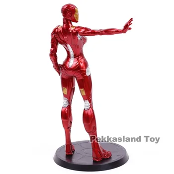 Geležinis Žmogus Iron Lady Pepper Potts PVC Veiksmų Skaičius, Kolekcines, Modelis Žaislas