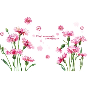 [shijuekongjian] Gėlių, Augalų Sienos Lipdukas 