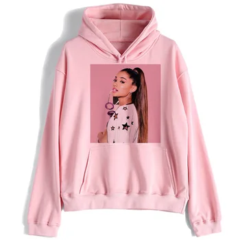 Ariana Grande hoodies moterų grafinis atspausdintas Negabaritinių Korėja femme palaidinės spausdinti