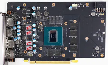 Bykski Vandens Bloko naudoti MSI GeForce GTX 1660 Ti Žaidimų X 6G / GTX 1660 ŠARVAI OC/ Viso Padengti Vario Radiatorius, Blokinis/ RGB Šviesos