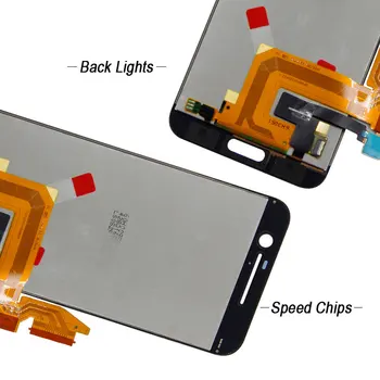 Aukštos Kokybės HTC One M10 M10H LCD Ekranas skaitmeninis keitiklis lietimui Ekranas Asamblėjos Nemokamai Įrankiai