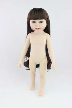 Amerikiečių lėlės Mados vinilo plika lėlės Brinquedos Atgimsta nuogas Mergina Lėlės Kaip Angelas Saugus Bonecas Visą Silikoninis Žaislas vaikui