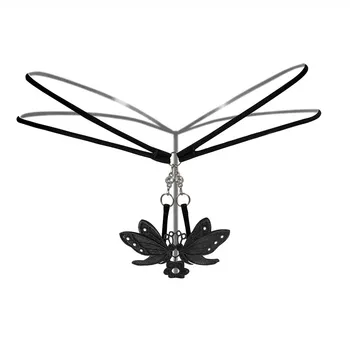 Moterų Sexy G String micro tvarstis dragonfly apatinis trikotažas duobute thong Kelnaitės Šortai tangas apatinis Trikotažas Underwears Kelnės 2019