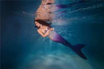 Undinėlės Uodegos Plaukimo Suaugusiųjų, Vaikų Mergaičių Grupė Cosplay Undinė maudymosi Kostiumėliai Uodegos Ariel maudymosi kostiumėlį, Nr. Monofin