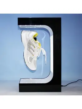 Magnetinio Besisukantis Batai Ekranas 360 Laipsnių Sukimosi Plūduriuojantis Sneaker Stendas