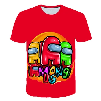 2020 naujų karšto pardavimo įdomus 3DT marškinėliai hip-hop kawaii naują žaidimą iš mūsų, t-shirt vaikų vasaros top animacinių filmų t-shirt impostor grafinis