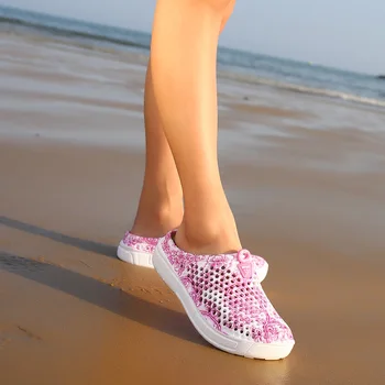 Cungel Moterų Atsitiktinis Batų Kvėpuojantis Paplūdimio Sandalai Valentino Šlepetės Vasarą Moterys Fifo Batų Namų Bateliai Moterims