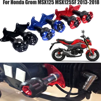 Honda Grom MSX125 MSX 125 SF 125SF MSX125SF 2013-2018 m. Motociklo Variklio Crash Pad Rėmo Slankmačiai Raštas Kritimo Apsauga