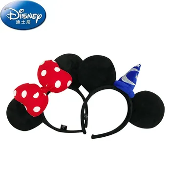 Autentiškas Disney Mickey Plaukų Juosta geriausia pardavimo plaukų lankų lankelis žaidimų aikštelė šukuosena staigius suaugusiems vaikams Disney Prekes