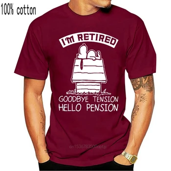 Prekės Žemės Riešutai Mp Išėjęs Į Pensiją Sudie Įtampa Sveiki Pensijų T-Marškinėliai Vyrams Trumpomis Rankovėmis T-Shirt