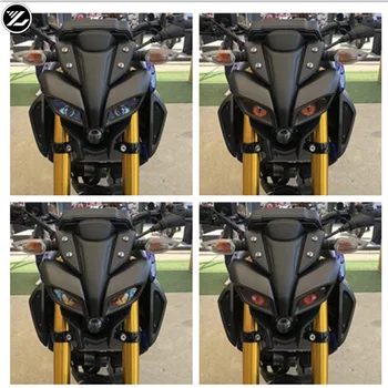 Už YAMAHA MT15 MT-15 mt15 2019 2020 Motociklo priedai priekinis žibintas apsaugos lipdukas, žibintai akių įstaiga aplinkosaugos ¾enklelis