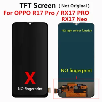 Dėl KOLEGA R17 Pro LCD Ekranas Jutiklinis Ekranas skaitmeninis keitiklis Visiškai Asamblėja Pakeitimo 6.4