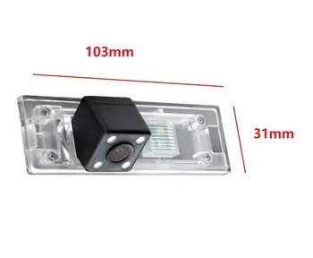 HD 720p Galinio vaizdo Kamera, Atbulinės eigos Kamera skirta BMW 1 Serija M1 E81 E87 F20 F21 116i 118i 120i 135i 640i Mini Cooper r55 toksiškas gyvūnijai R57 R60 R61