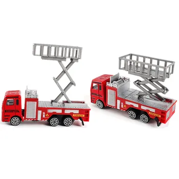 Priešgaisrinės apsaugos Inžinerijos Žaislas Kasybos Automobilių, Sunkvežimių Vaikų Gimtadienio Dovana Priešgaisrinės Gelbėjimo Vaikas 