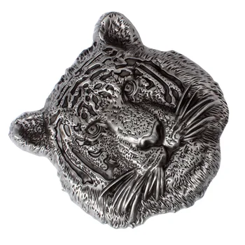 Derliaus Kieto Metalo 3D Tigro Galva Diržo Sagtis 