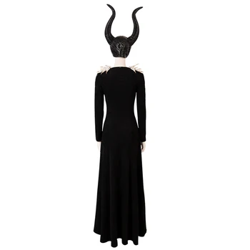 Filmo Maleficent Šeimininke Blogio Tamsoje Ragana Cosplay Angelina Jolie Kostiumas Helovinas Šalis Moterų Kostiumas Pilnas Komplektas Custome Made